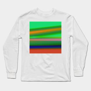 pink blue yellow texture art Long Sleeve T-Shirt